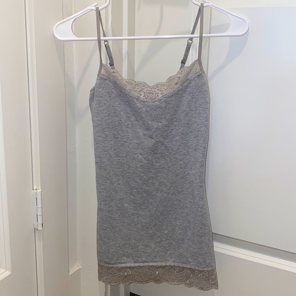 Express Grey Tank Top